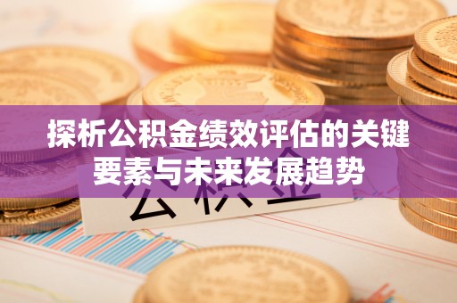 士林探析公积金绩效评估的关键要素与未来发展趋势