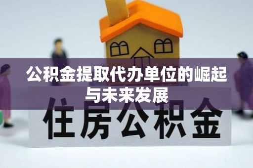 士林公积金提取代办单位的崛起与未来发展