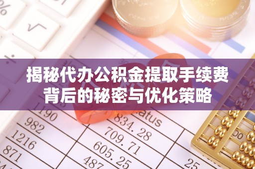 士林揭秘代办公积金提取手续费背后的秘密与优化策略