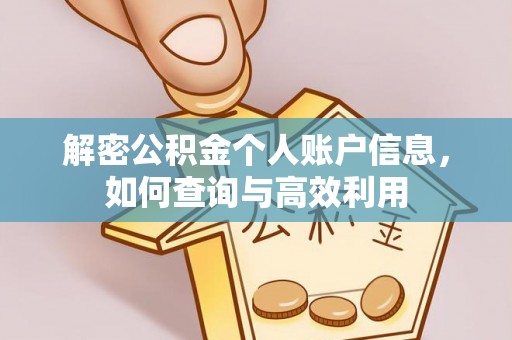 士林解密公积金个人账户信息，如何查询与高效利用