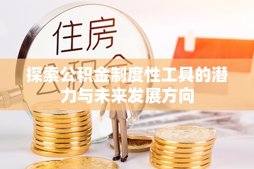 士林探索公积金制度性工具的潜力与未来发展方向