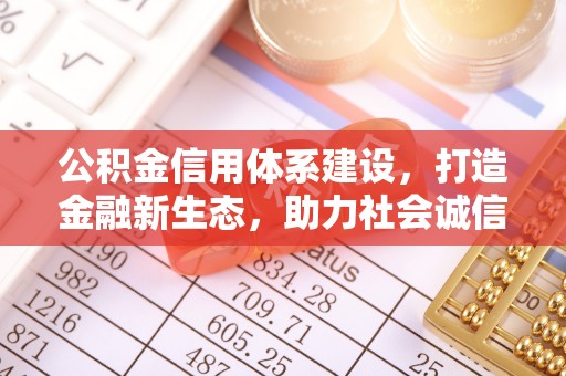 士林公积金信用体系建设，打造金融新生态，助力社会诚信发展