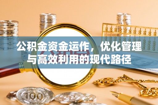 士林公积金资金运作，优化管理与高效利用的现代路径