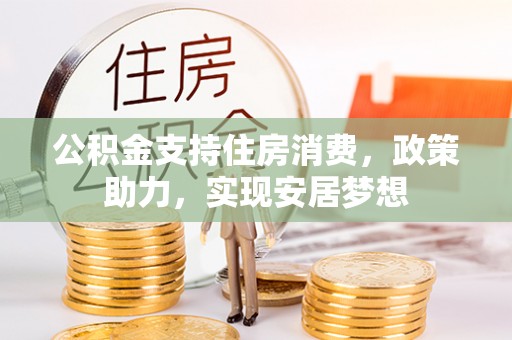 士林公积金支持住房消费，政策助力，实现安居梦想
