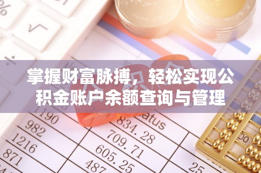 士林掌握财富脉搏，轻松实现公积金账户余额查询与管理