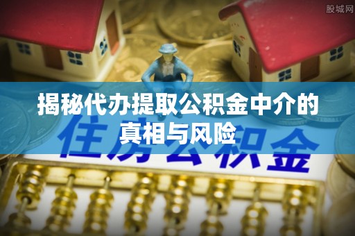 士林揭秘代办提取公积金中介的真相与风险