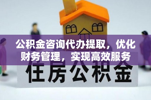 士林公积金咨询代办提取，优化财务管理，实现高效服务