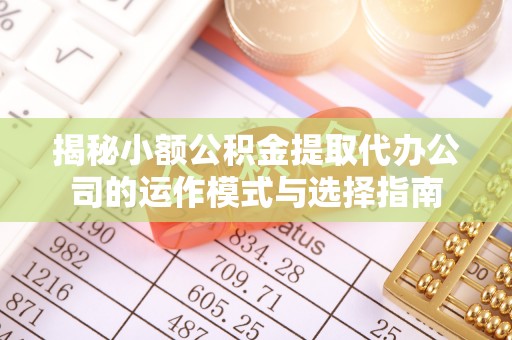 士林揭秘小额公积金提取代办公司的运作模式与选择指南