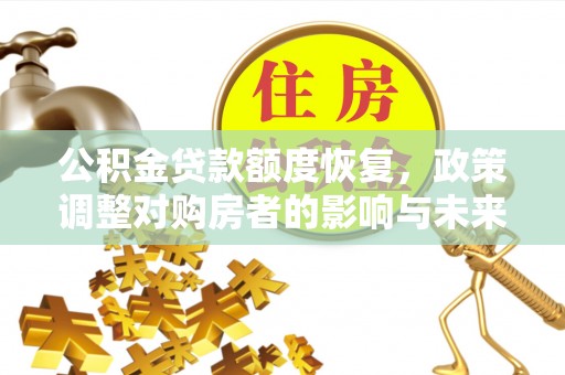 士林公积金贷款额度恢复，政策调整对购房者的影响与未来展望