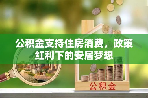 士林公积金支持住房消费，政策红利下的安居梦想