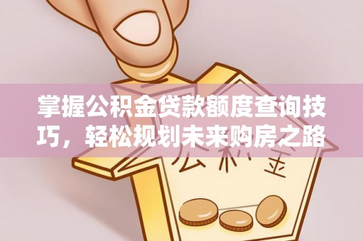 士林掌握公积金贷款额度查询技巧，轻松规划未来购房之路