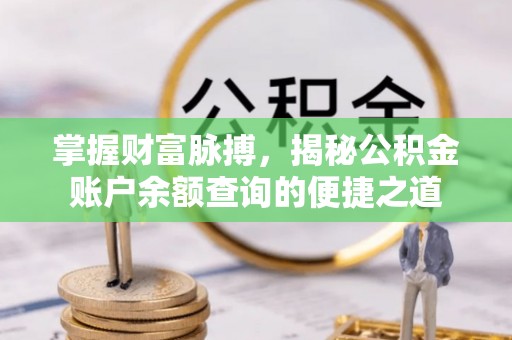 士林掌握财富脉搏，揭秘公积金账户余额查询的便捷之道