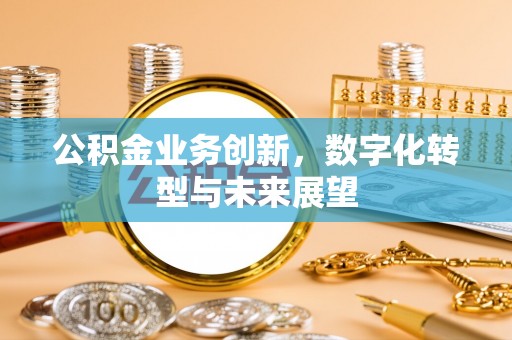 士林公积金业务创新，数字化转型与未来展望