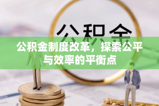 士林公积金制度改革，探索公平与效率的平衡点