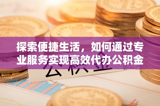 士林探索便捷生活，如何通过专业服务实现高效代办公积金提取