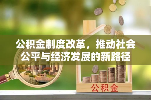 士林公积金制度改革，推动社会公平与经济发展的新路径