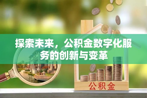 士林探索未来，公积金数字化服务的创新与变革