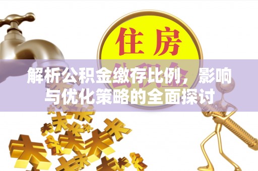 士林解析公积金缴存比例，影响与优化策略的全面探讨