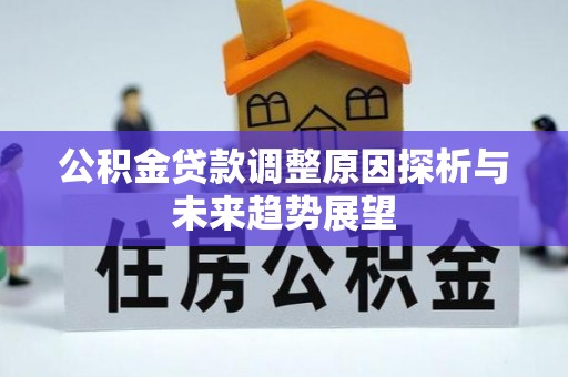 士林公积金贷款调整原因探析与未来趋势展望