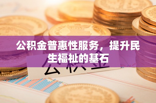 士林公积金普惠性服务，提升民生福祉的基石