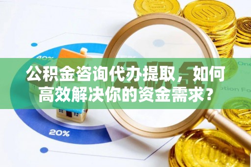 士林公积金咨询代办提取，如何高效解决你的资金需求？