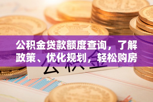 士林公积金贷款额度查询，了解政策、优化规划，轻松购房不是梦