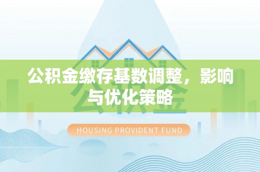 士林公积金缴存基数调整，影响与优化策略