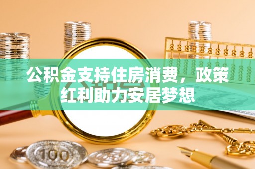 士林公积金支持住房消费，政策红利助力安居梦想