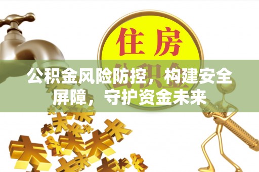 士林公积金风险防控，构建安全屏障，守护资金未来