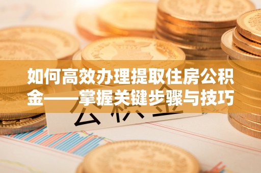 士林如何高效办理提取住房公积金——掌握关键步骤与技巧