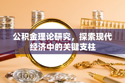 士林公积金理论研究，探索现代经济中的关键支柱