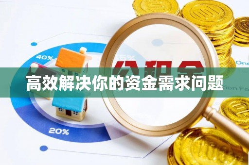 士林高效解决你的资金需求问题