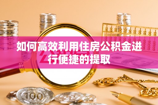 士林如何高效利用住房公积金进行便捷的提取