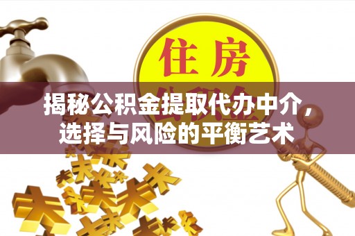 士林揭秘公积金提取代办中介，选择与风险的平衡艺术