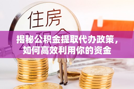 士林揭秘公积金提取代办政策，如何高效利用你的资金