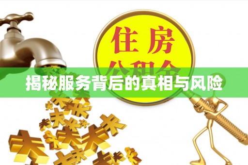 士林揭秘服务背后的真相与风险