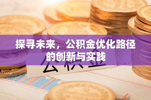 士林探寻未来，公积金优化路径的创新与实践
