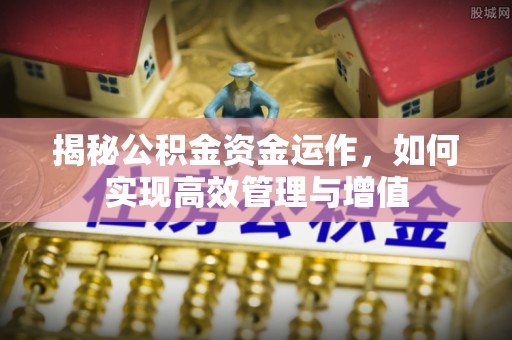 士林揭秘公积金资金运作，如何实现高效管理与增值