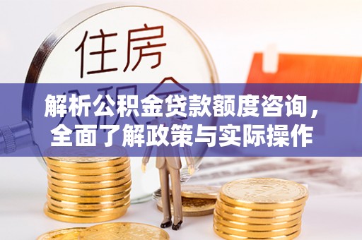 士林解析公积金贷款额度咨询，全面了解政策与实际操作