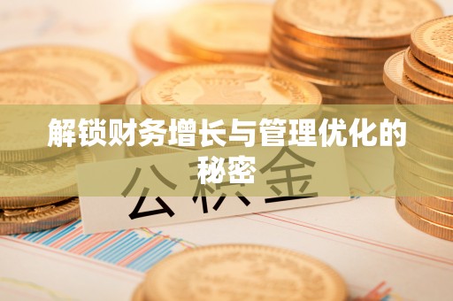 士林解锁财务增长与管理优化的秘密